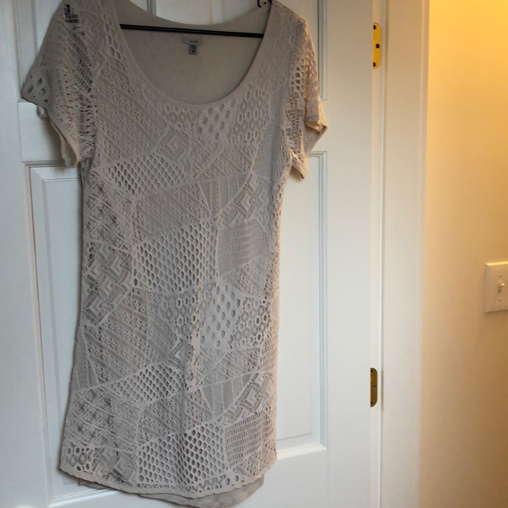 Cream dress